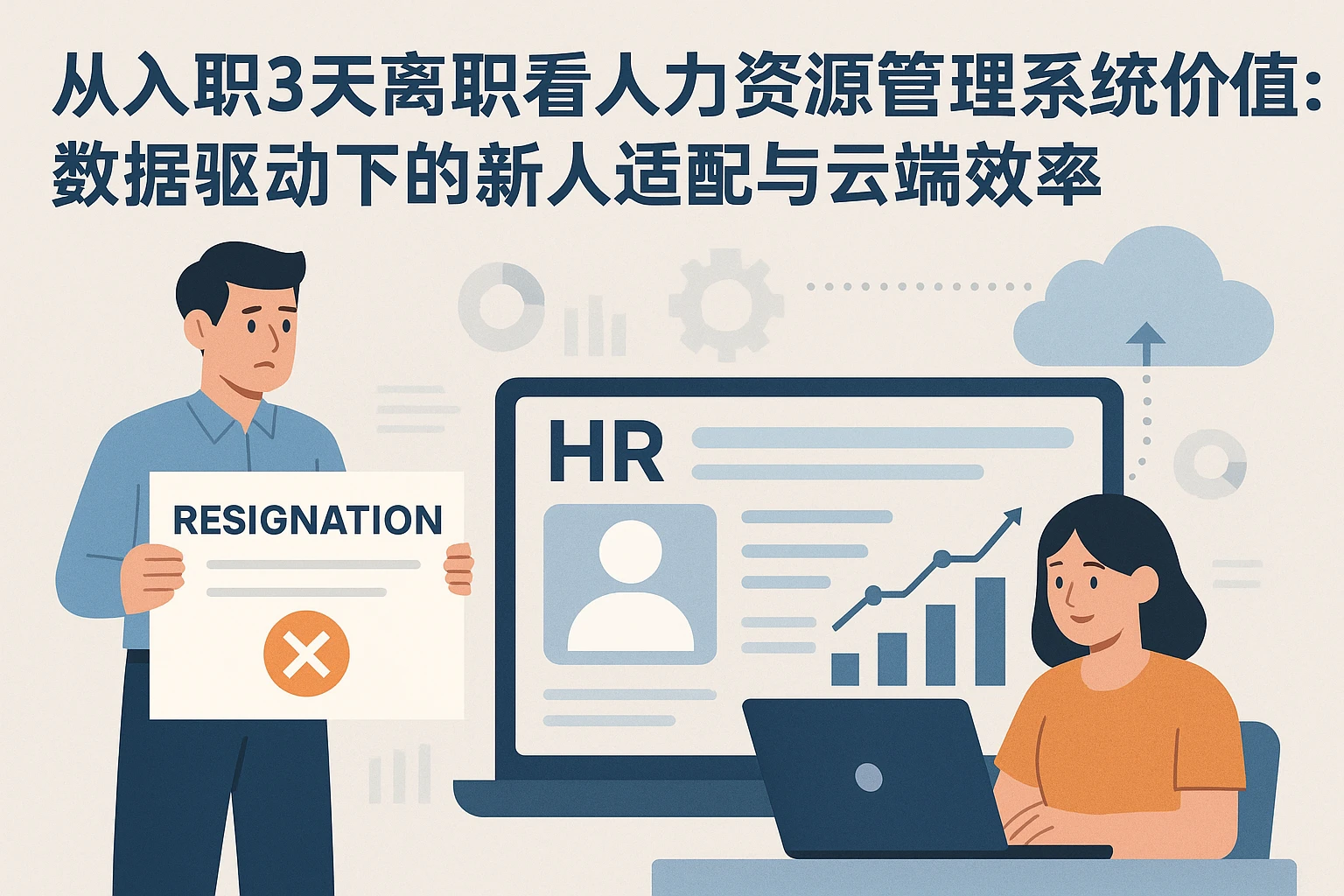 从入职3天离职看人力资源管理系统的价值:数据驱动下的新人适配与云端效率