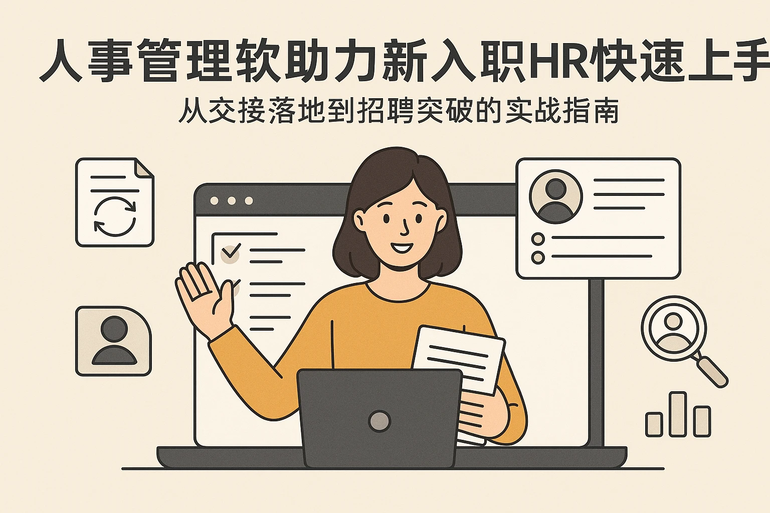 人事管理软件助力新入职HR快速上手:从交接落地到招聘突破的实战指南