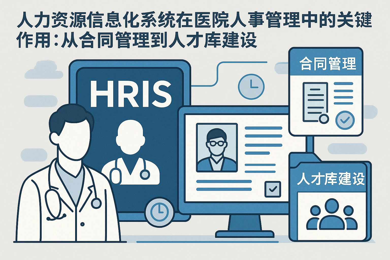 人力资源信息化系统在医院人事管理中的关键作用：从合同管理到人才库建设