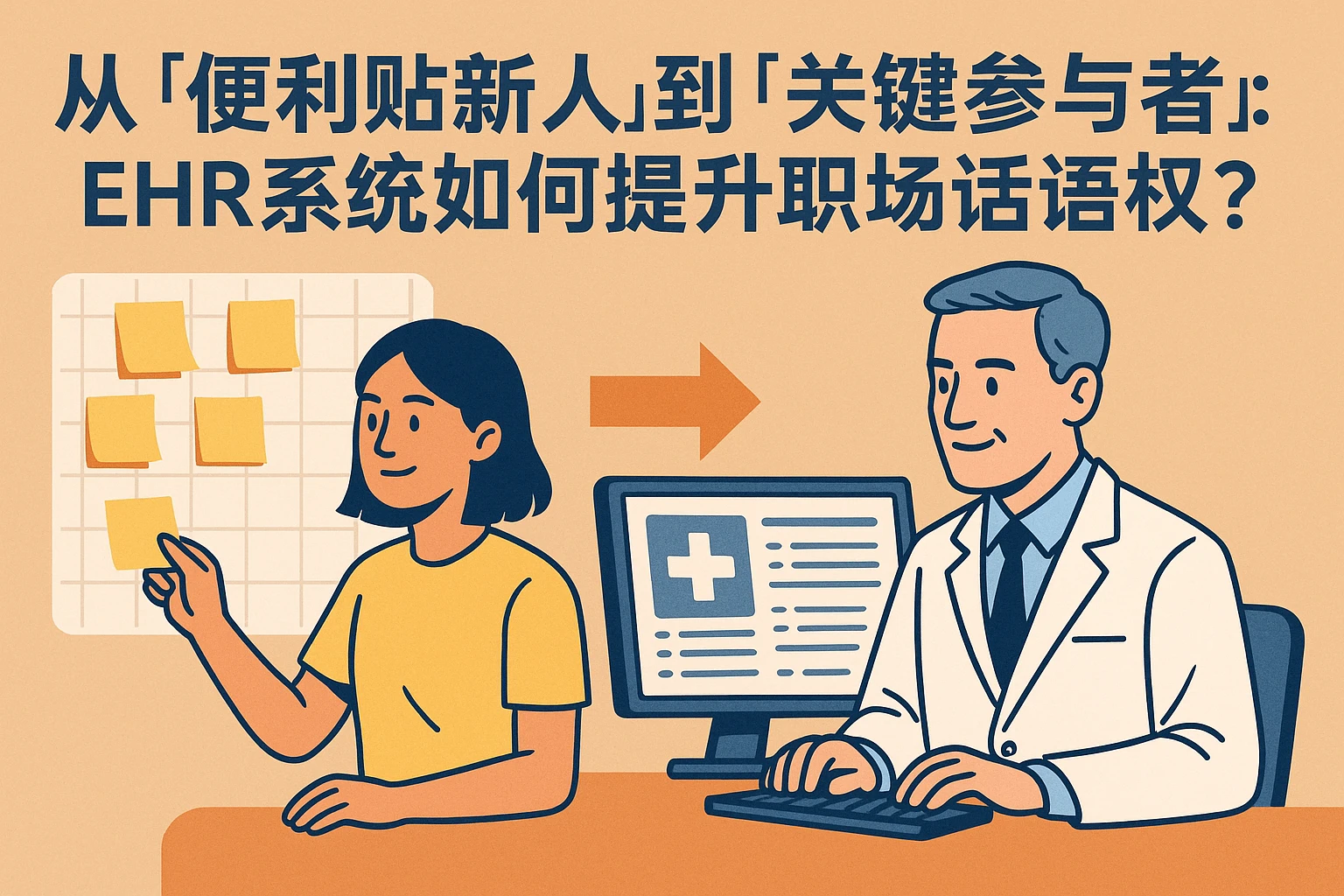 从「便利贴新人」到「关键参与者」：EHR系统如何提升职场话语权？