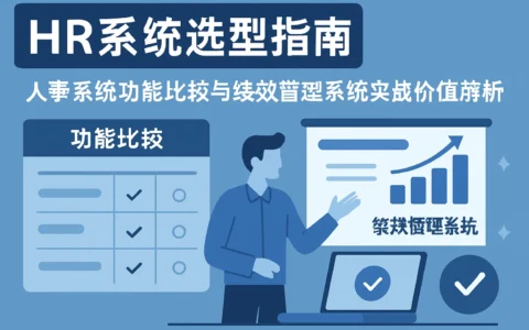 HR系统选型指南：人事系统功能比较与绩效管理系统实战价值解析