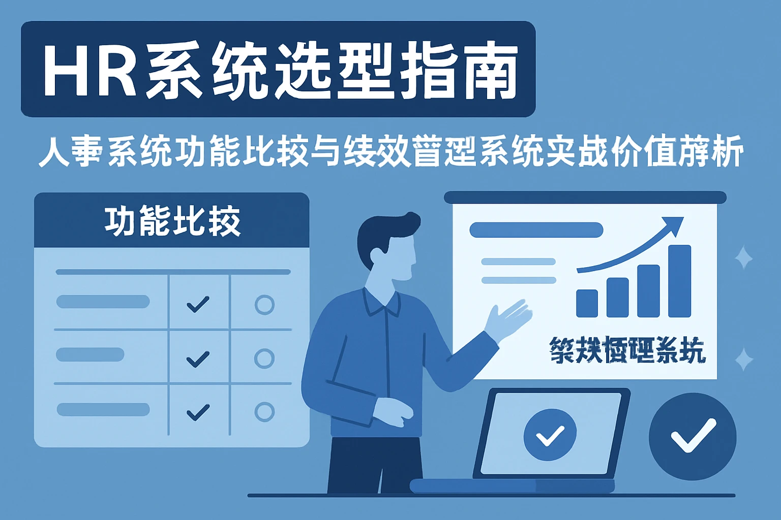 HR系统选型指南：人事系统功能比较与绩效管理系统实战价值解析