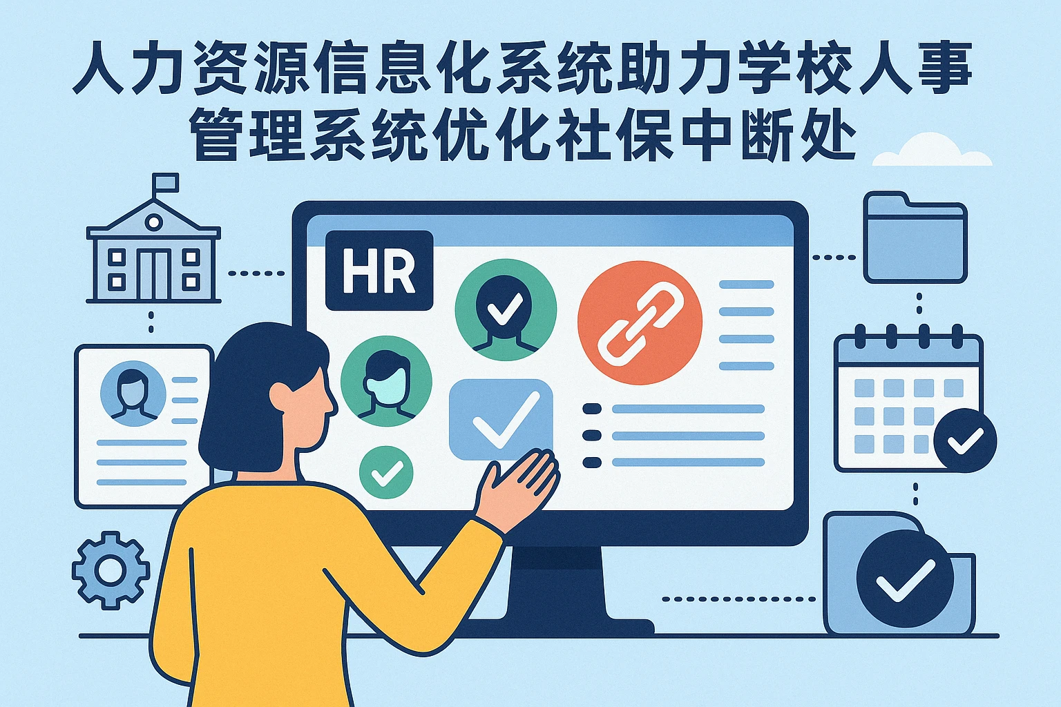 人力资源信息化系统助力学校人事管理系统优化社保中断处理