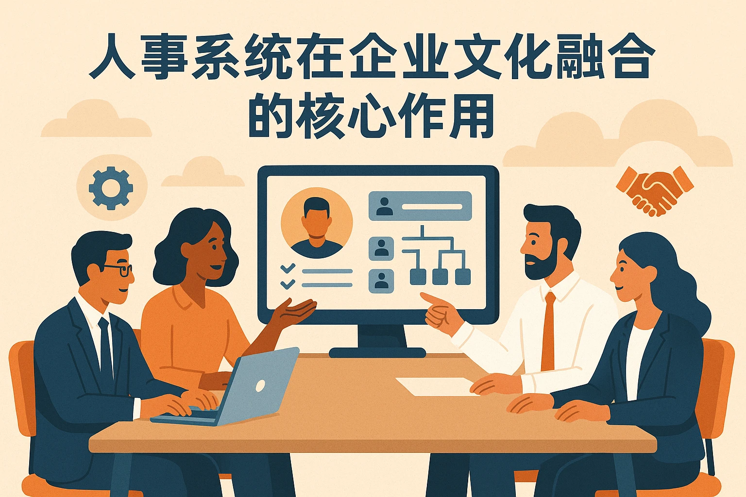 人事系统在企业文化融合中的核心作用