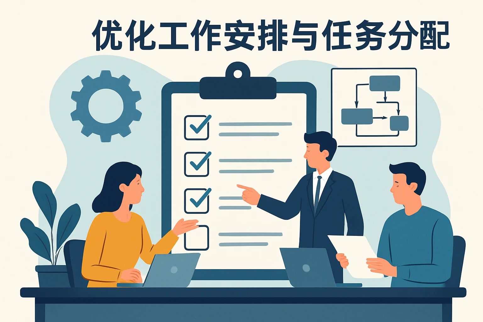 优化工作安排与任务分配