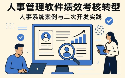 人事管理软件绩效考核转型：人事系统案例与二次开发实践
