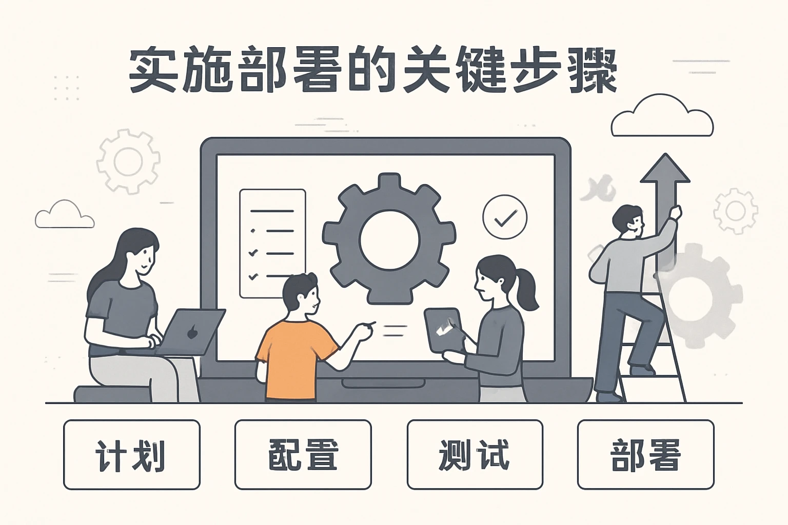 实施部署的关键步骤