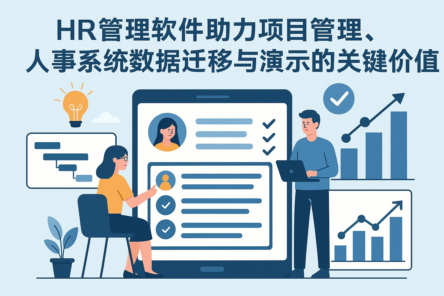 HR管理软件助力项目管理,人事系统数据迁移与演示的关键价值