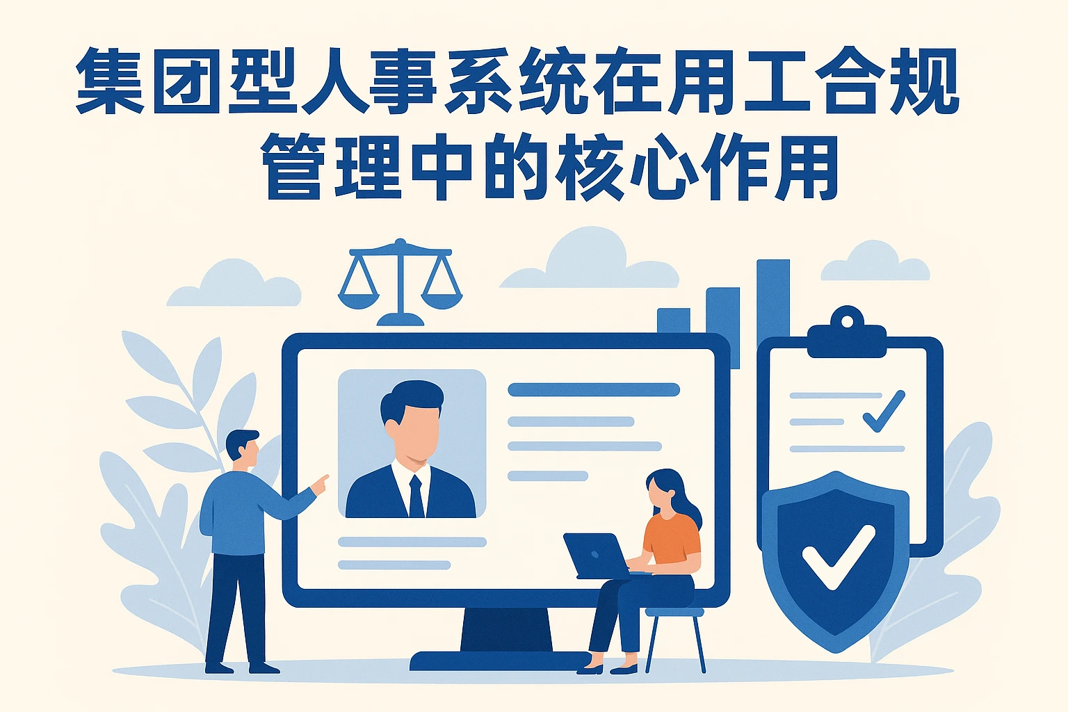 集团型人事系统在用工合规管理中的核心作用