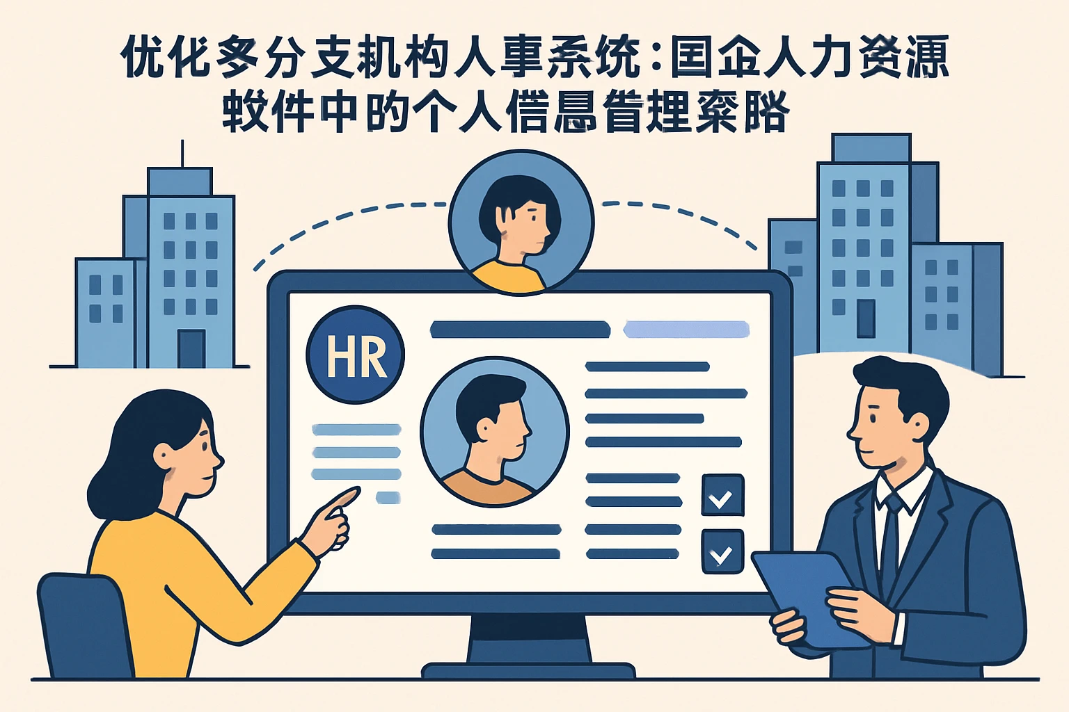 优化多分支机构人事系统:国企人力资源软件中的个人信息管理策略