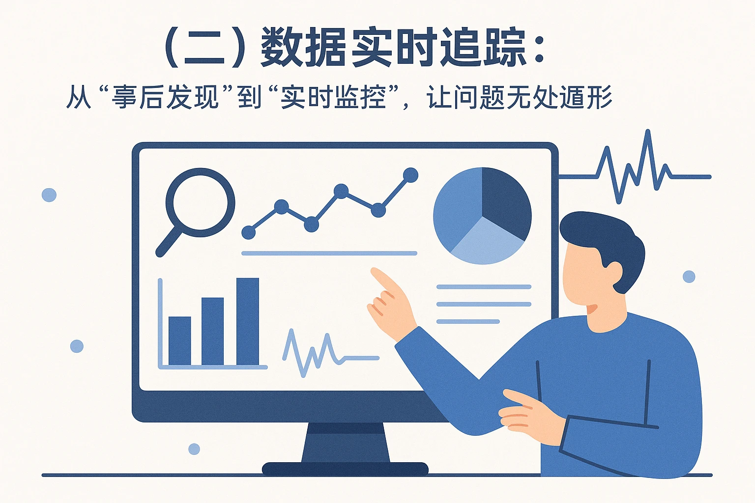 (二)数据实时追踪:从“事后发现”到“实时监控”,让问题无处遁形