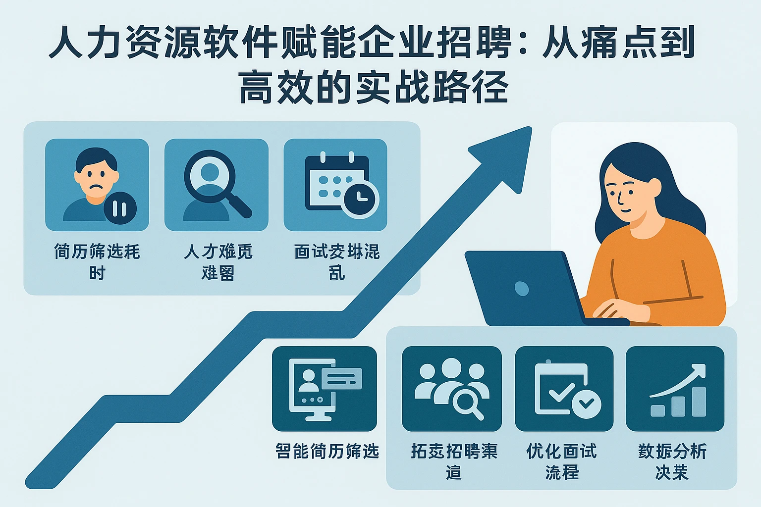 人力资源软件赋能企业招聘：从痛点到高效的实战路径