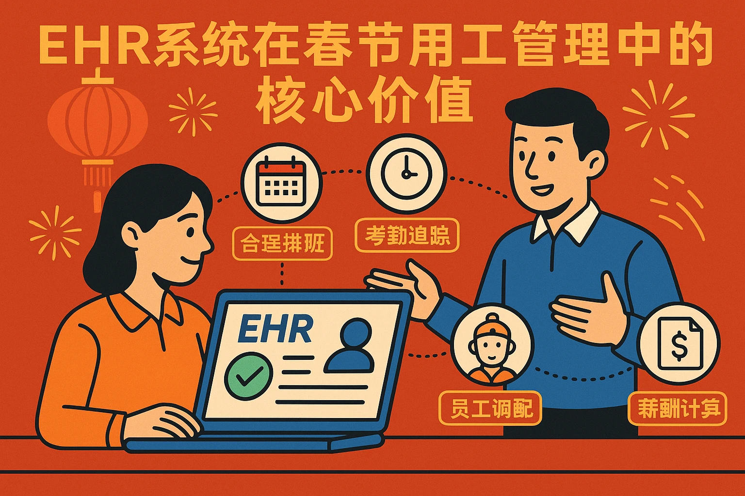 EHR系统在春节用工管理中的核心价值