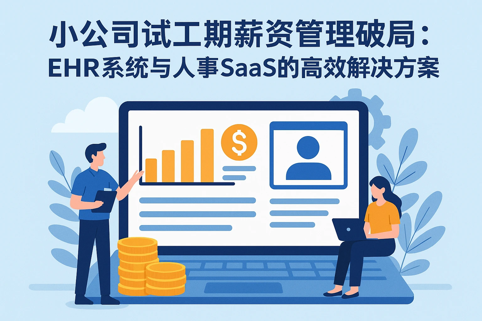 小公司试工期薪资管理破局:ehr系统与人事SaaS的高效解决方案