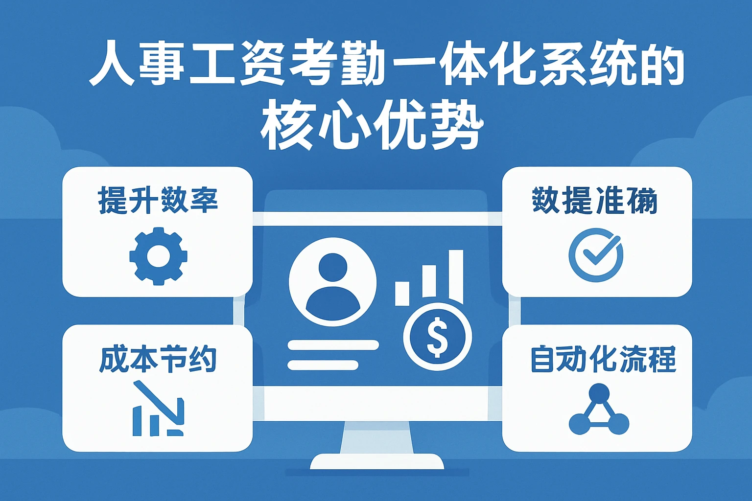 人事工资考勤一体化系统的核心优势