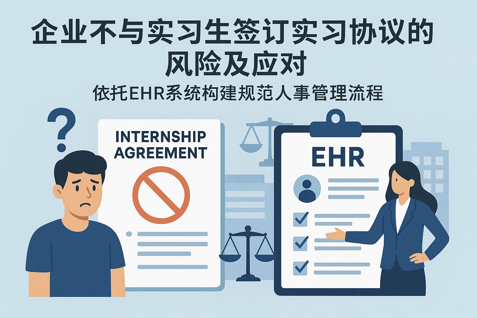企业不与实习生签订实习协议的风险及应对——依托ehr系统构建规范人事管理流程