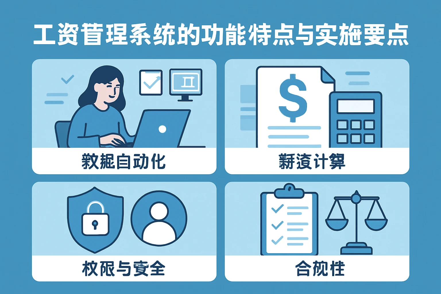 工资管理系统的功能特点与实施要点
