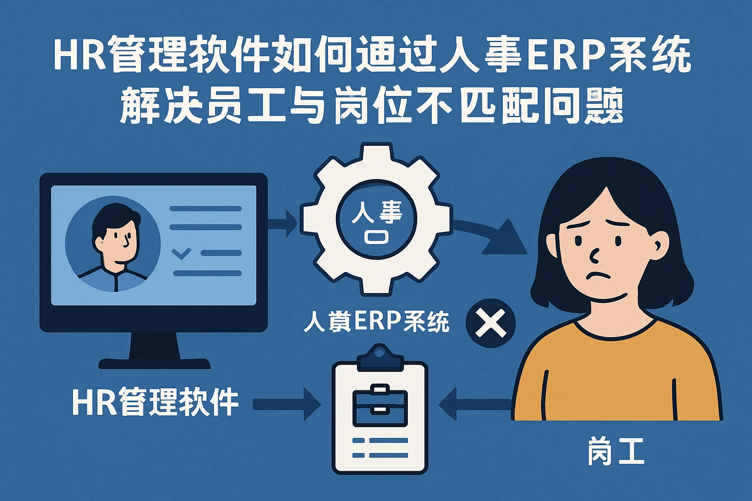 HR管理软件如何通过人事ERP系统解决员工与岗位不匹配问题