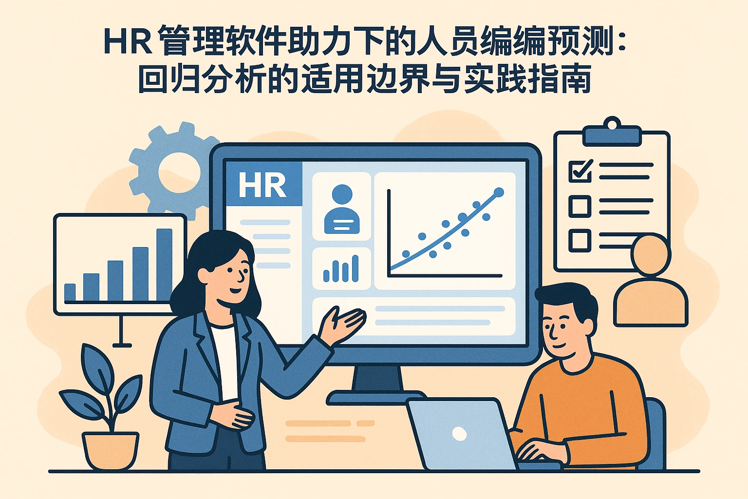 HR管理软件助力下的人员编制预测：回归分析的适用边界与实践指南