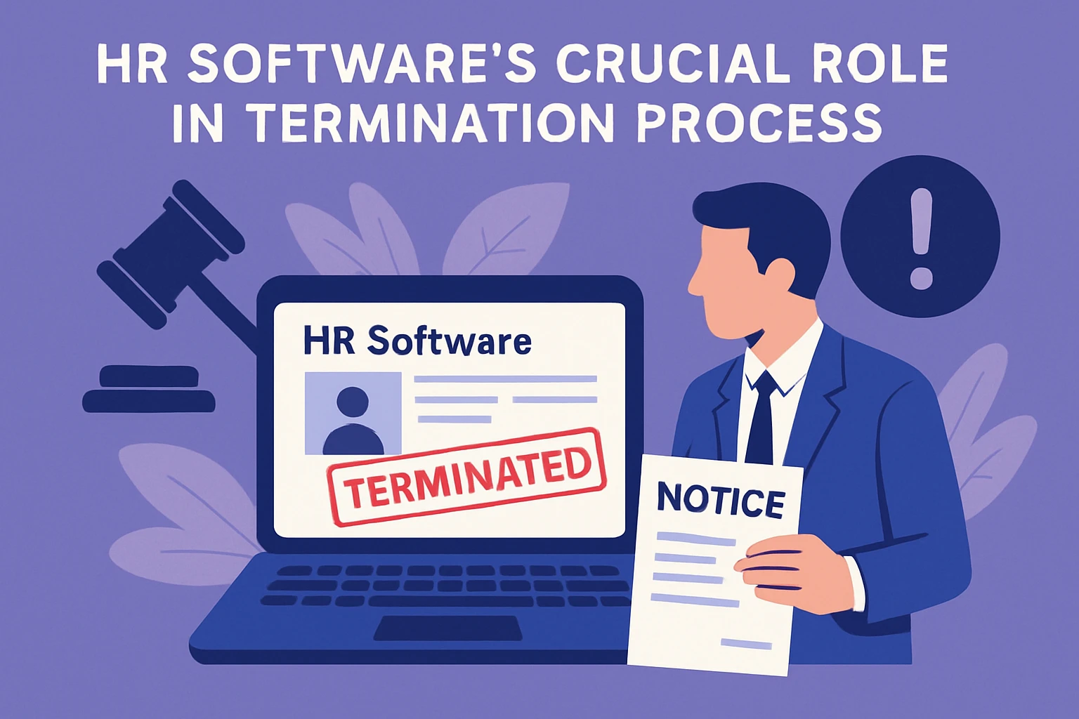 HR管理软件在开除程序中的核心作用