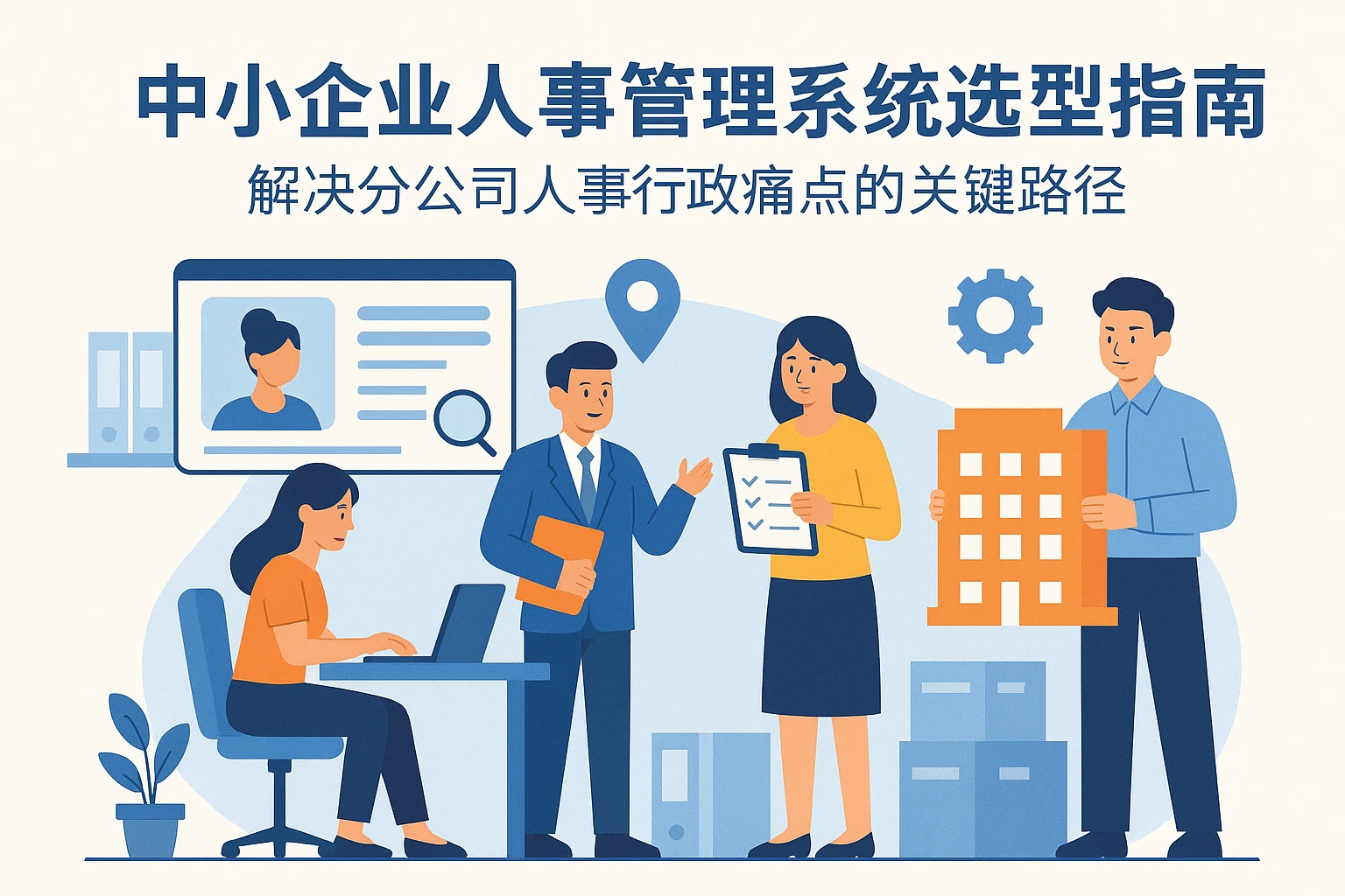 中小企业人事管理系统选型指南：解决分公司人事行政痛点的关键路径