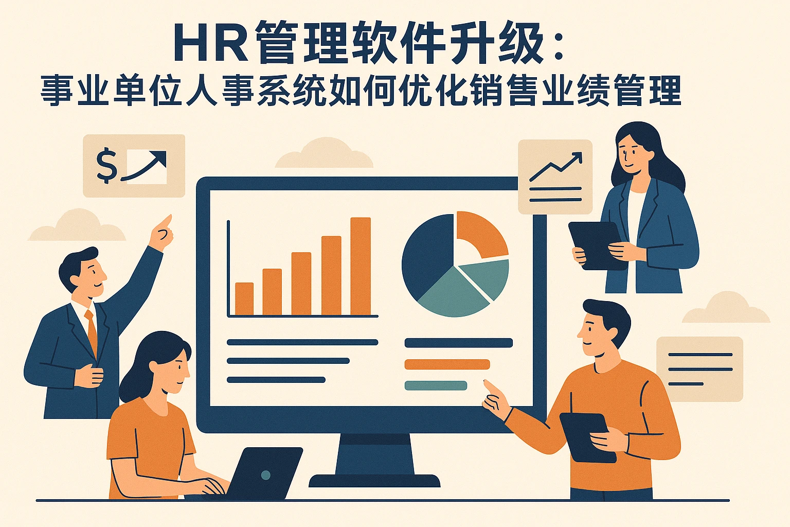HR管理软件升级：事业单位人事系统如何优化销售业绩管理