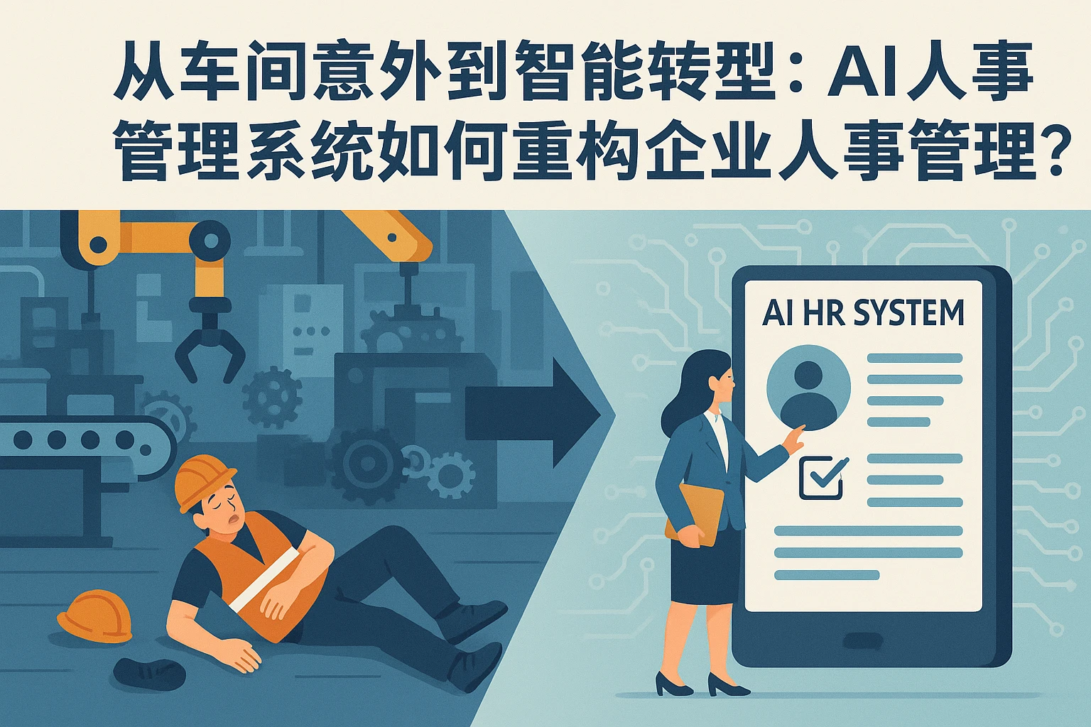 从车间意外到智能转型：AI人事管理系统如何重构企业人事管理？