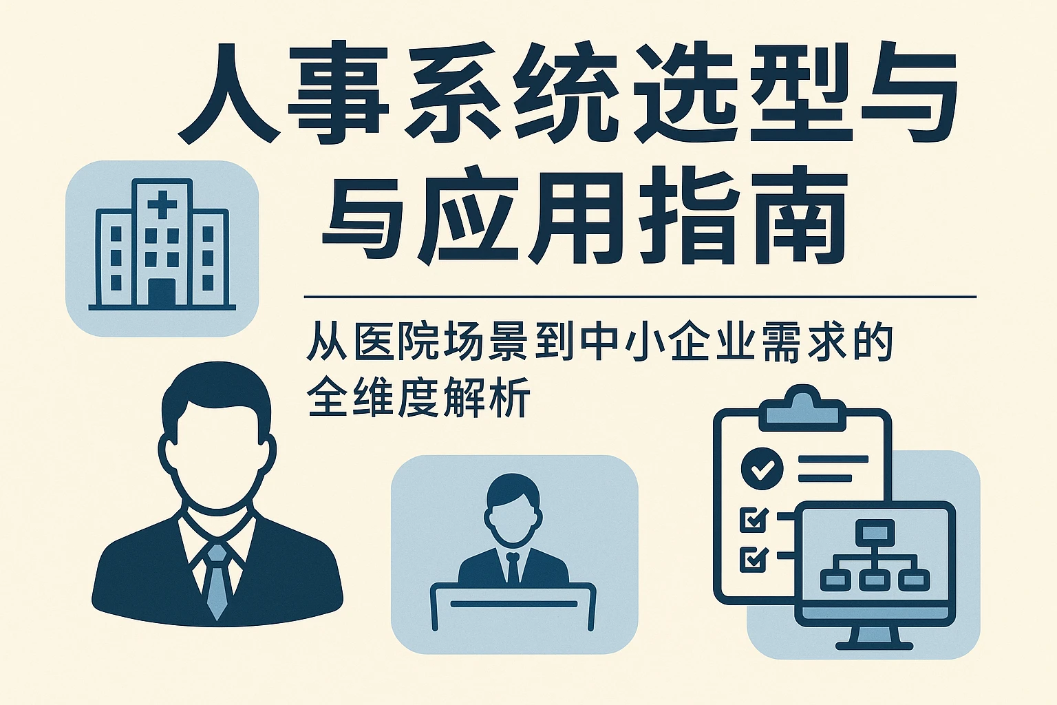 人事系统选型与应用指南:从医院场景到中小企业需求的全维度解析