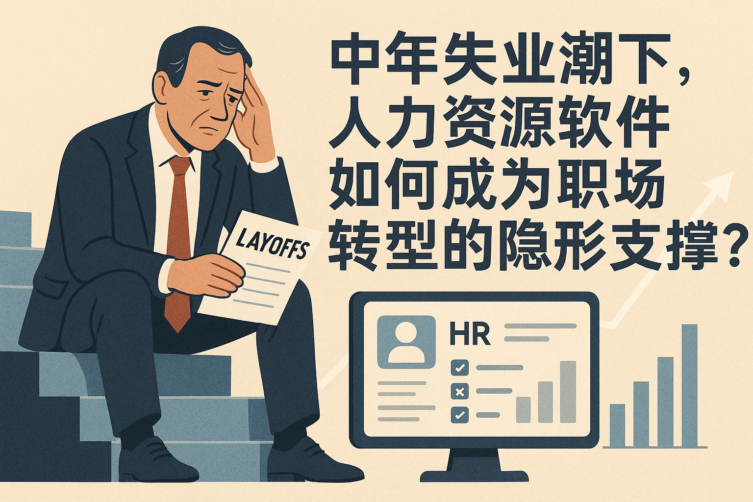 中年失业潮下,人力资源软件如何成为职场转型的隐形支撑?