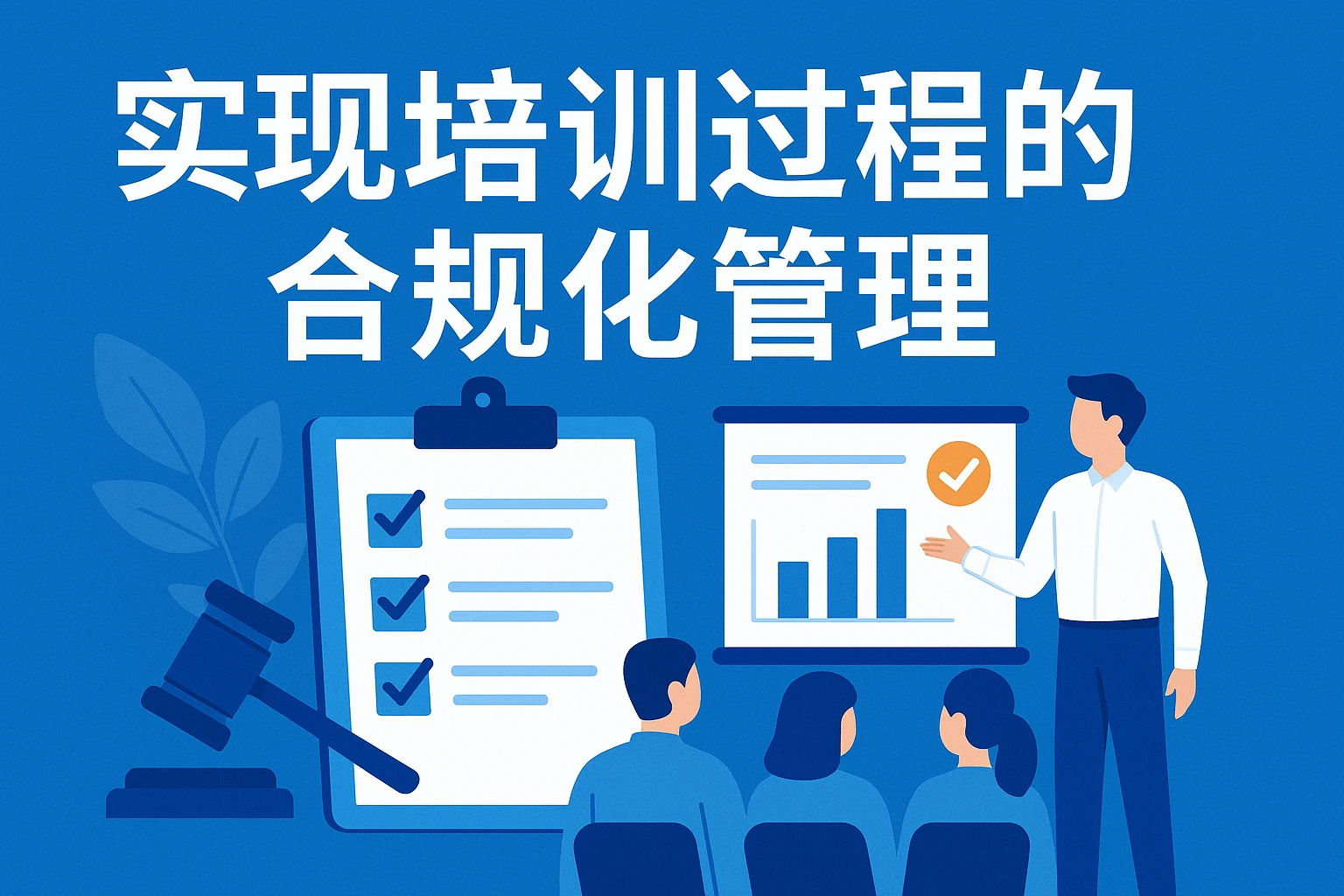 实现培训过程的合规化管理