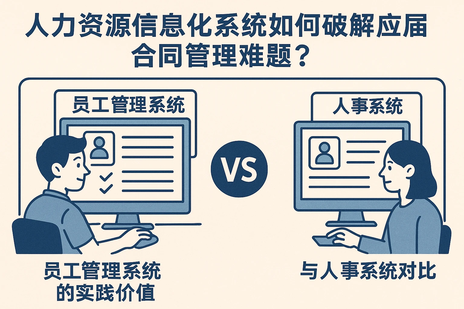 人力资源信息化系统如何破解应届生合同管理难题?员工管理系统的实践价值与人事系统对比