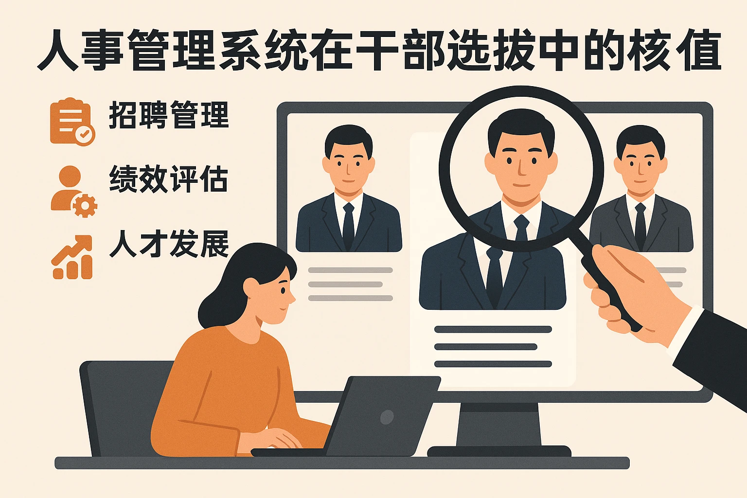 人事管理系统在干部选拔中的核心价值