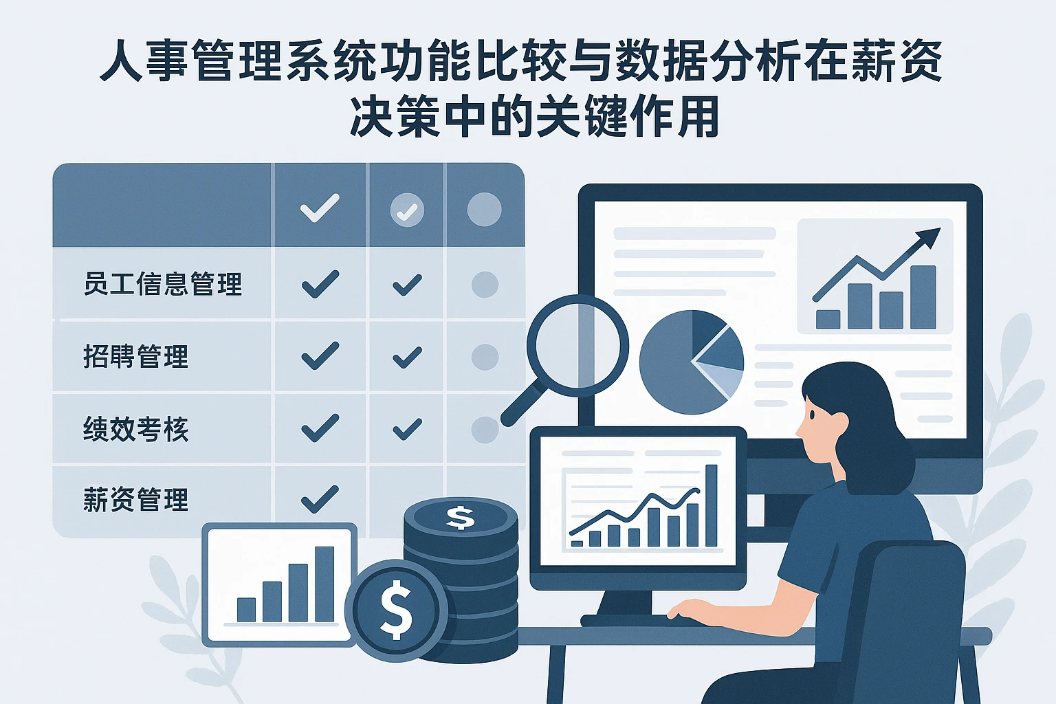 人事管理系统功能比较与数据分析在薪资决策中的关键作用
