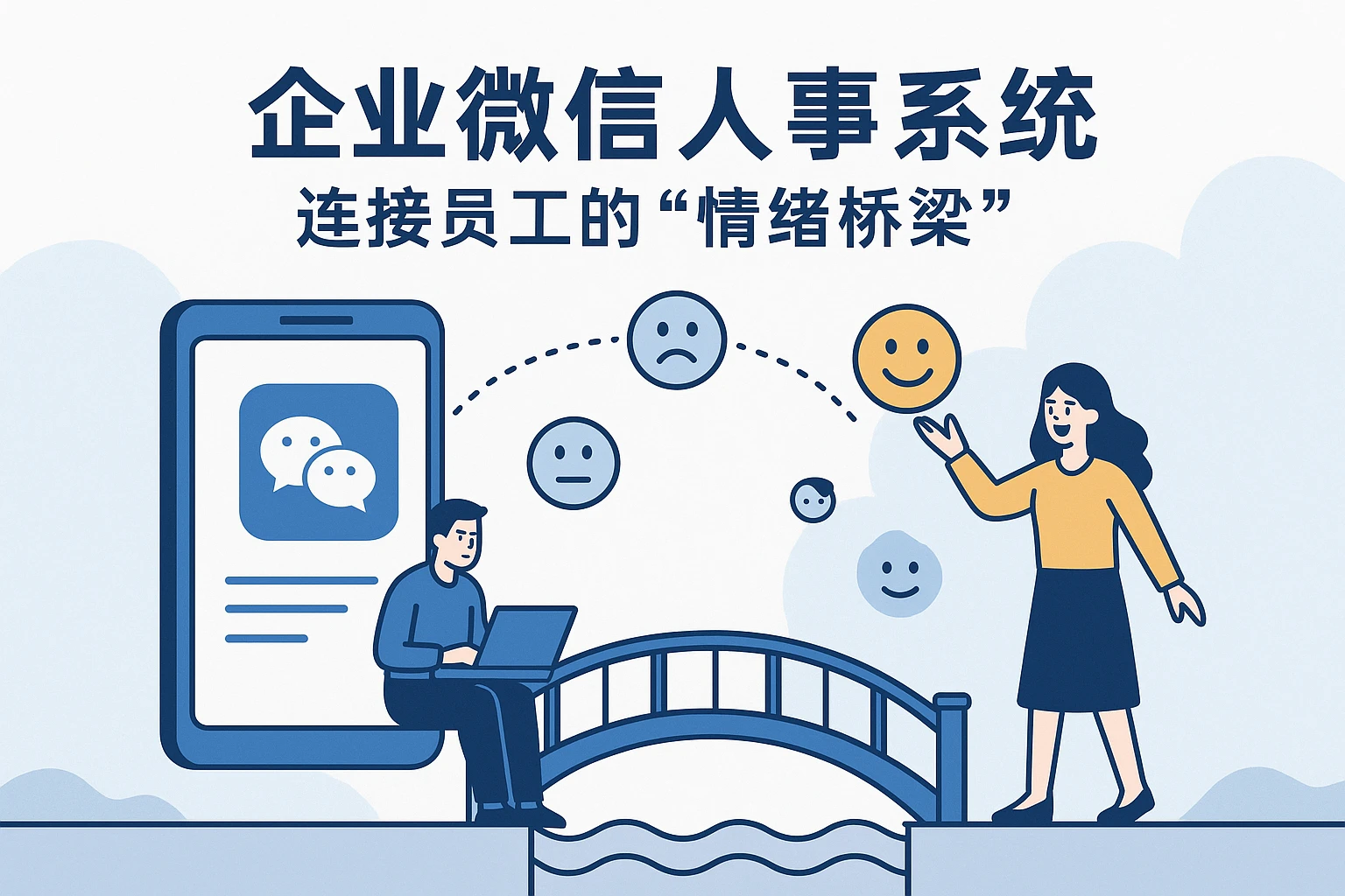 2. 企业微信人事系统：连接员工的“情绪桥梁”