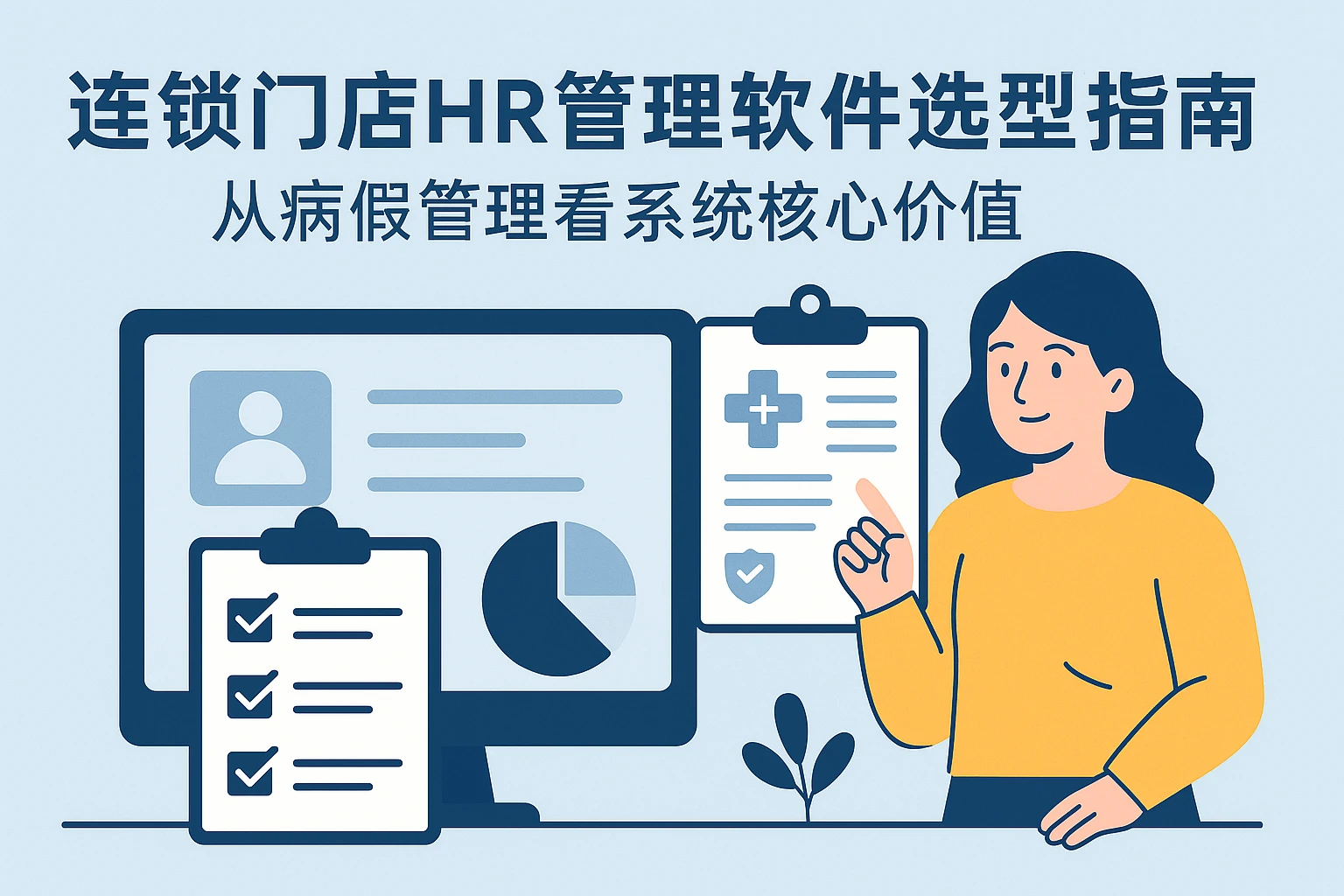 连锁门店HR管理软件选型指南：从病假管理看系统核心价值