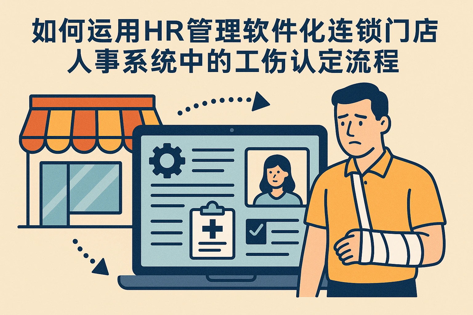 如何运用HR管理软件优化连锁门店人事系统中的工伤认定流程