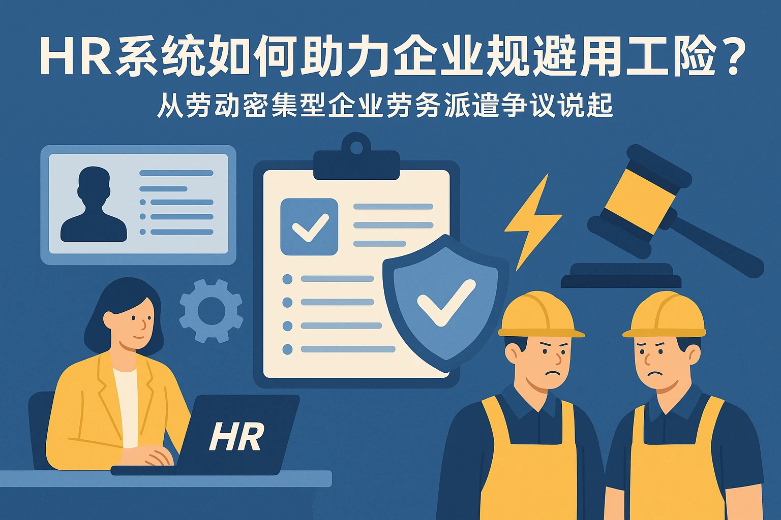HR系统如何助力企业规避用工风险?从劳动密集型企业劳务派遣争议说起