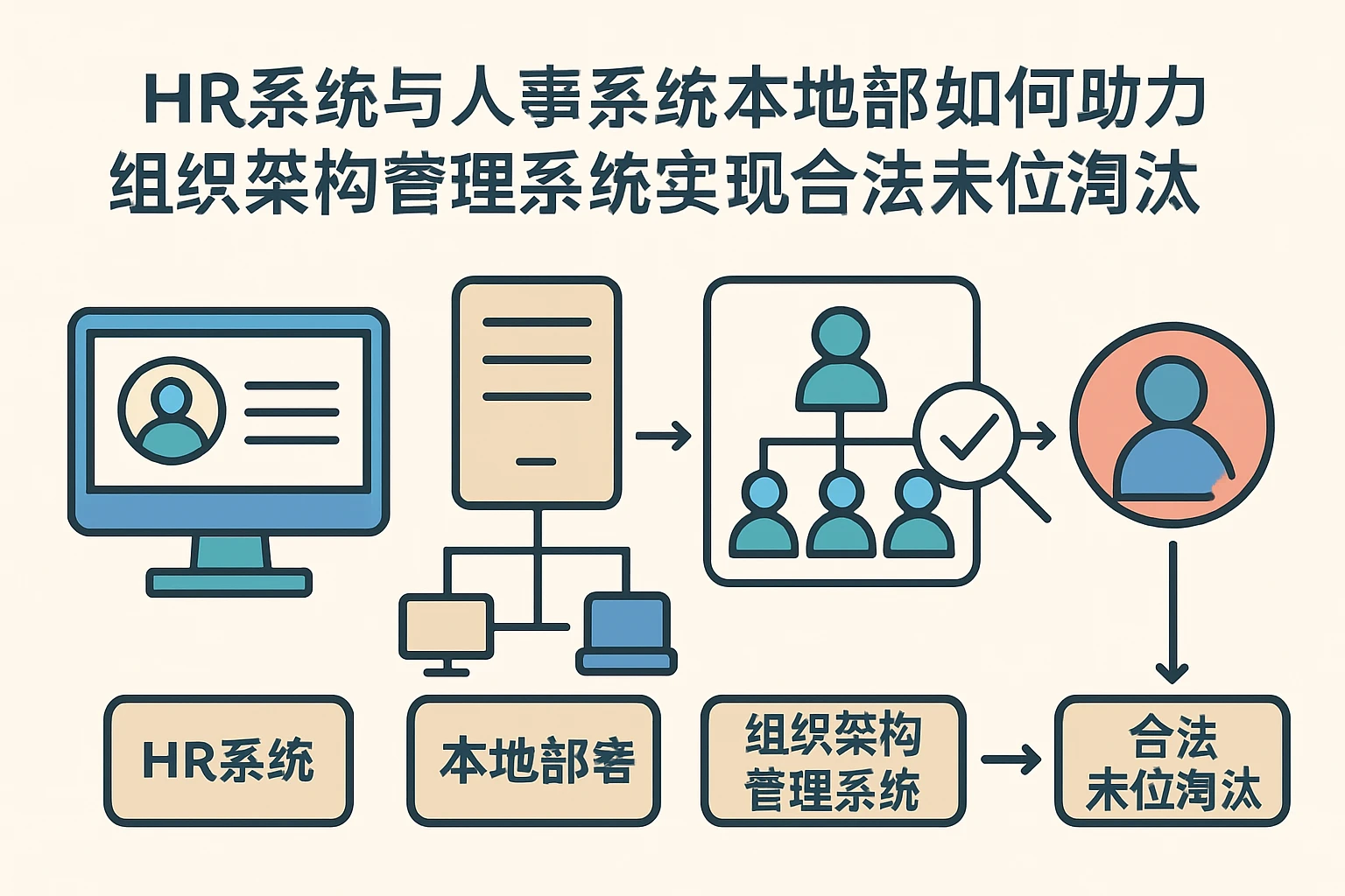 HR系统与人事系统本地部署如何助力组织架构管理系统实现合法末位淘汰