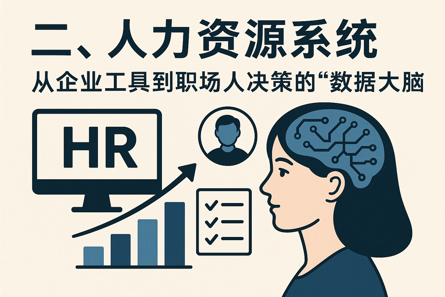二、人力资源系统：从企业工具到职场人决策的“数据大脑”