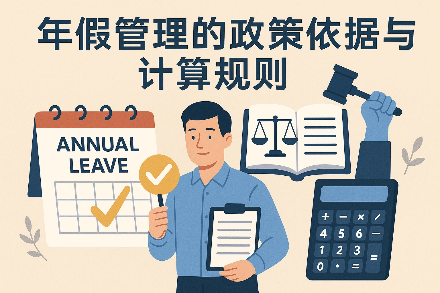 年假管理的政策依据与计算规则