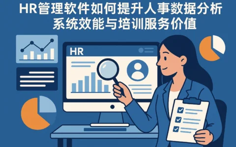 HR管理软件如何提升人事数据分析系统效能与培训服务价值
