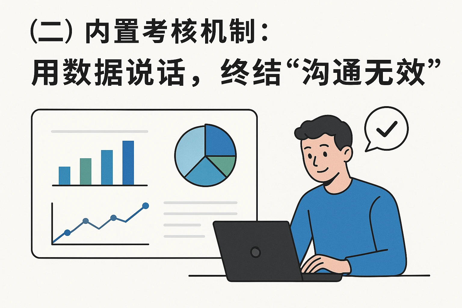 （二）内置考核机制：用数据说话，终结“沟通无效”