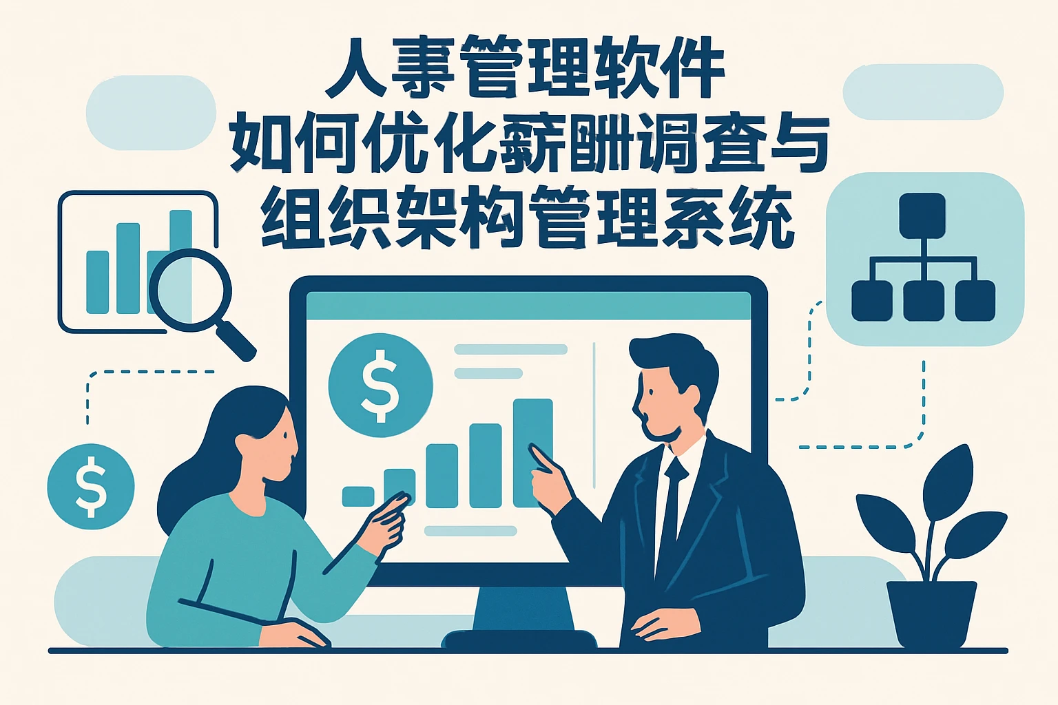 人事管理软件如何优化薪酬调查与组织架构管理系统