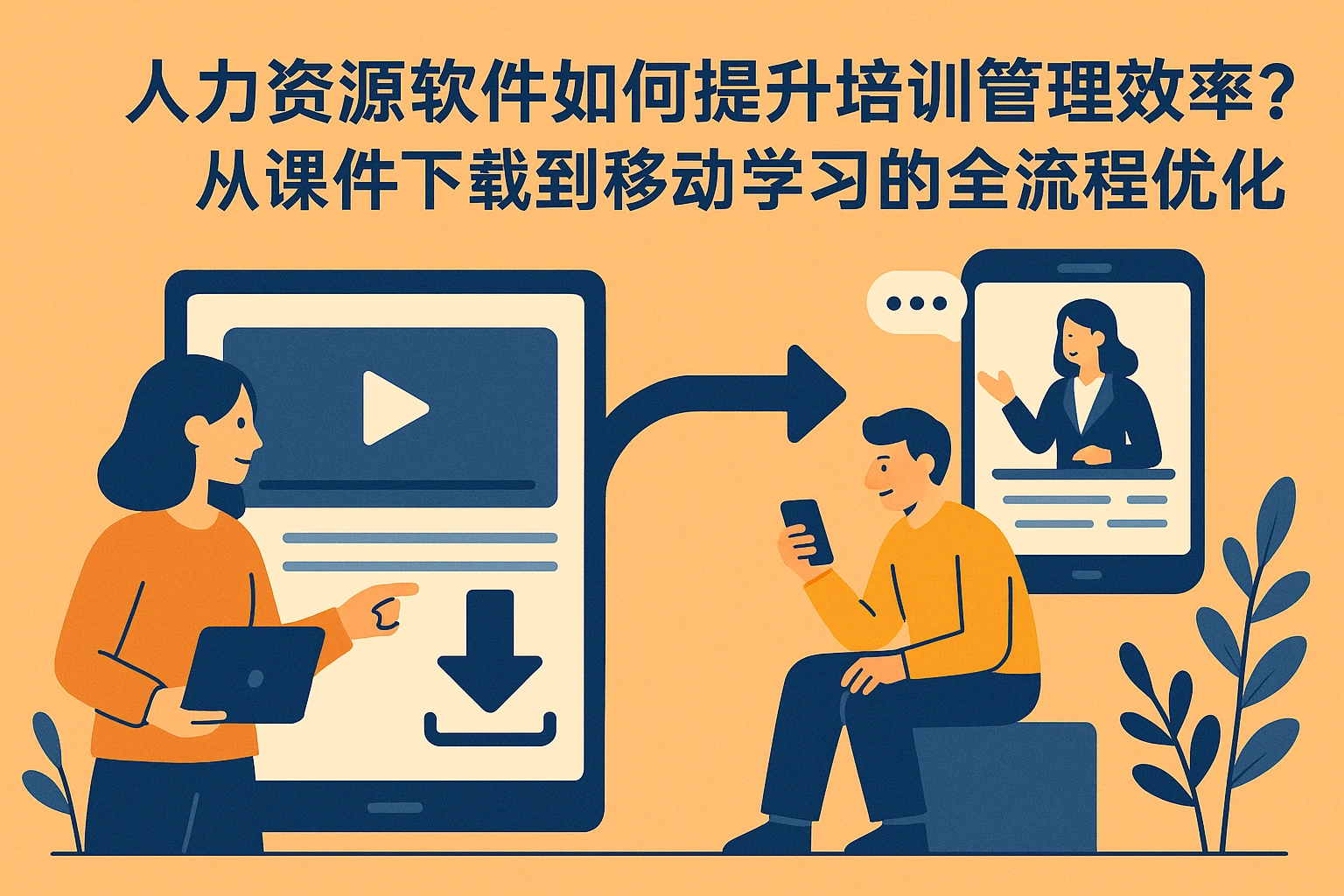 人力资源软件如何提升培训管理效率？从课件下载到移动学习的全流程优化