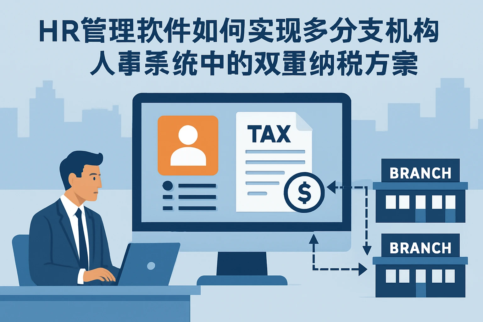 HR管理软件如何实现多分支机构人事系统中的双重纳税方案
