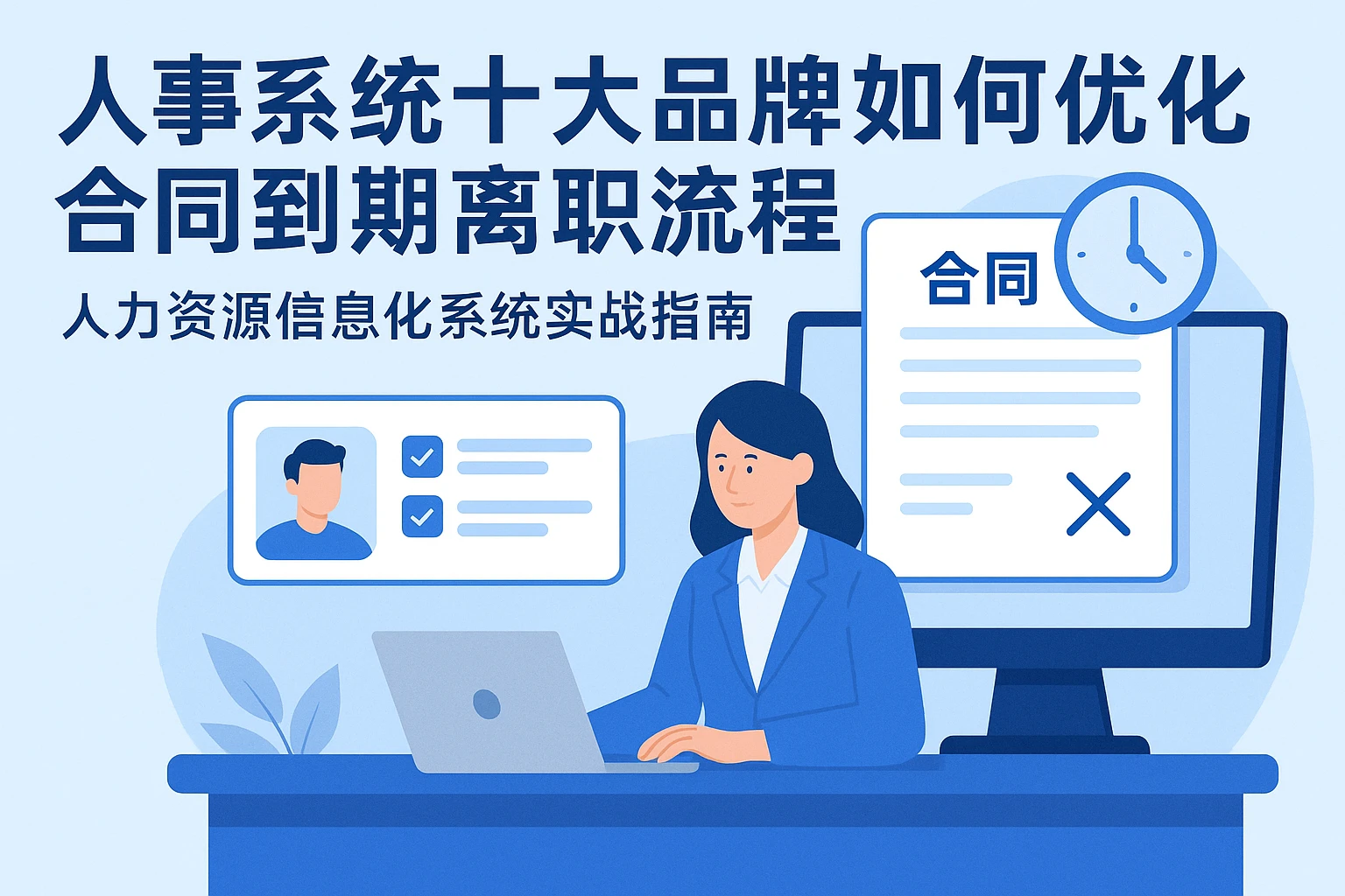 人事系统十大品牌如何优化合同到期离职流程:人力资源信息化系统实战指南