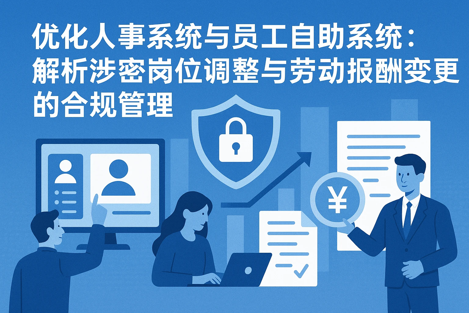 优化人事系统与员工自助系统：解析涉密岗位调整与劳动报酬变更的合规管理