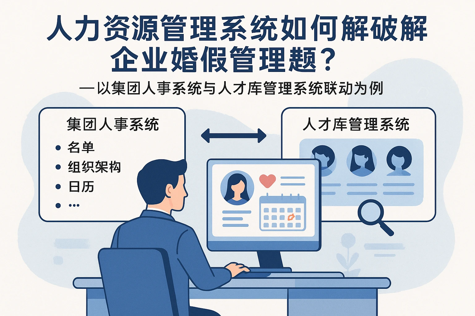 人力资源管理系统如何破解企业婚假管理难题？——以集团人事系统与人才库管理系统联动为例