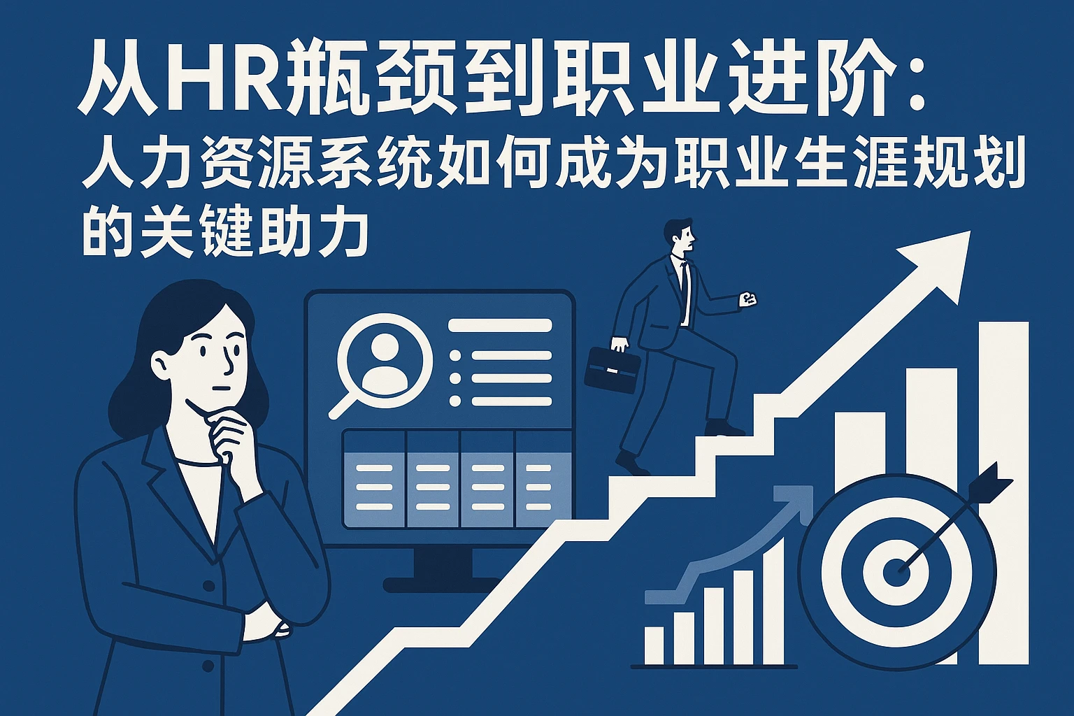 从HR瓶颈到职业进阶：人力资源系统如何成为职业生涯规划的关键助力