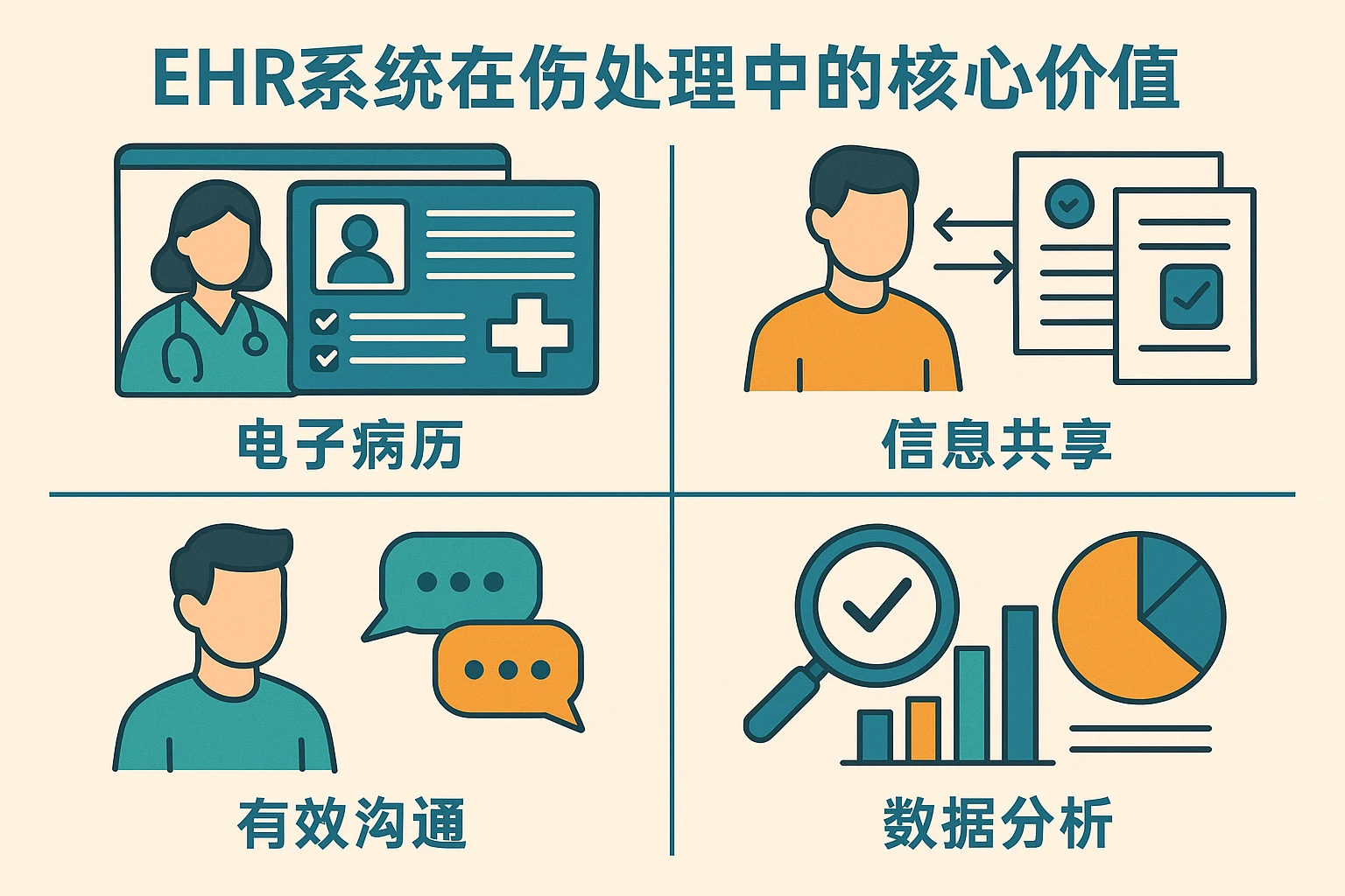 EHR系统在工伤处理中的核心价值